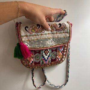 Embellished Bohemian Purse